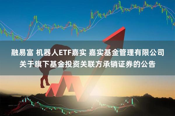 融易富 机器人ETF嘉实 嘉实基金管理有限公司关于旗下基金投资关联方承销证券的公告